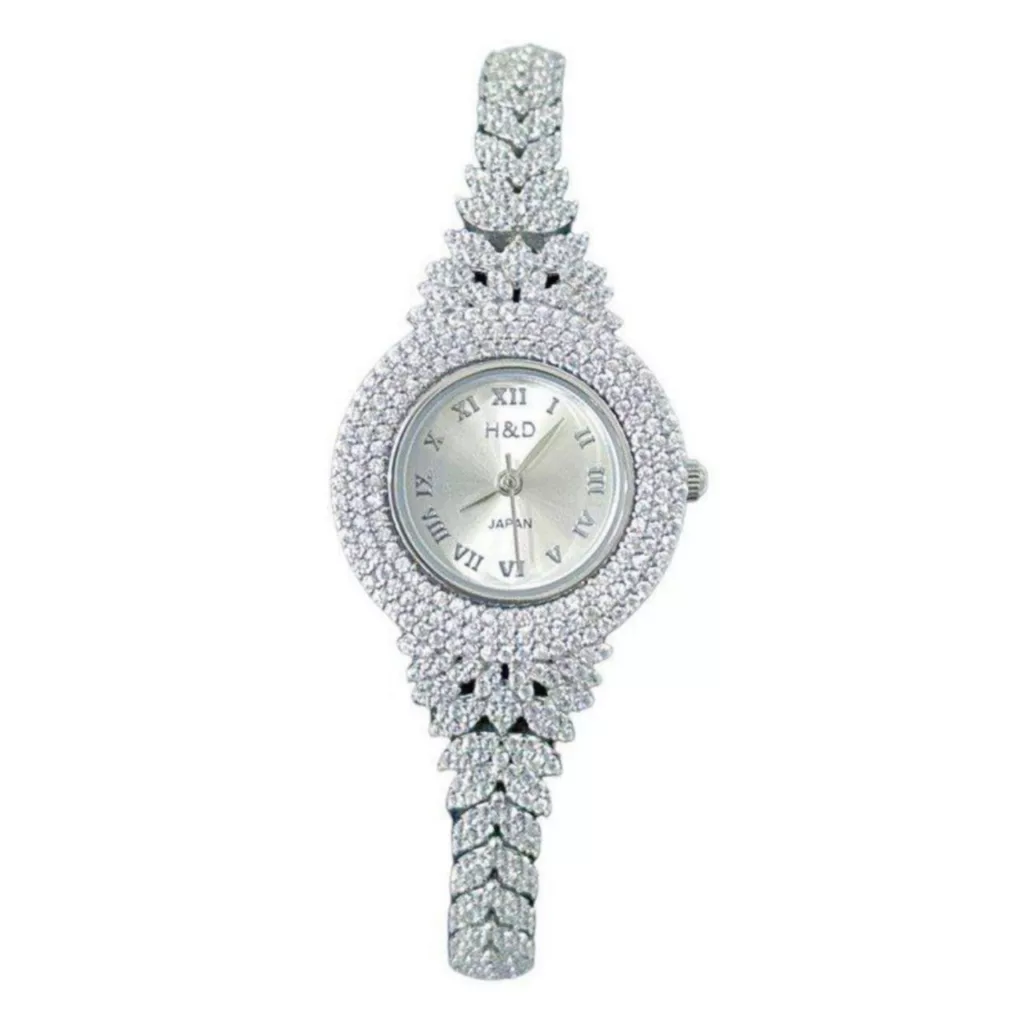 ساعت مچی عقربه ای نقره زنانه مدلBARF 07