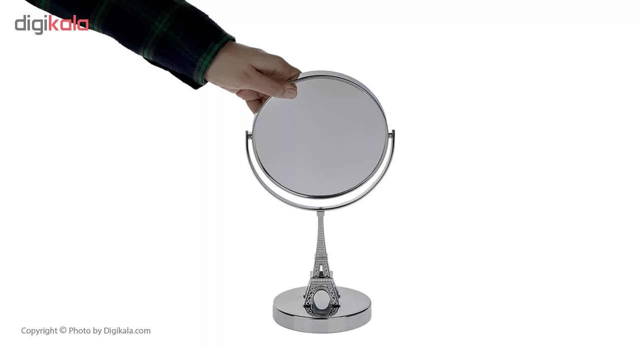 آینه آرایشی طرح ایفل کد J611 با بزرگنمایی 5X