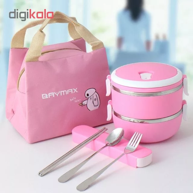 ظرف غذای سفری مدل لانچ باکس