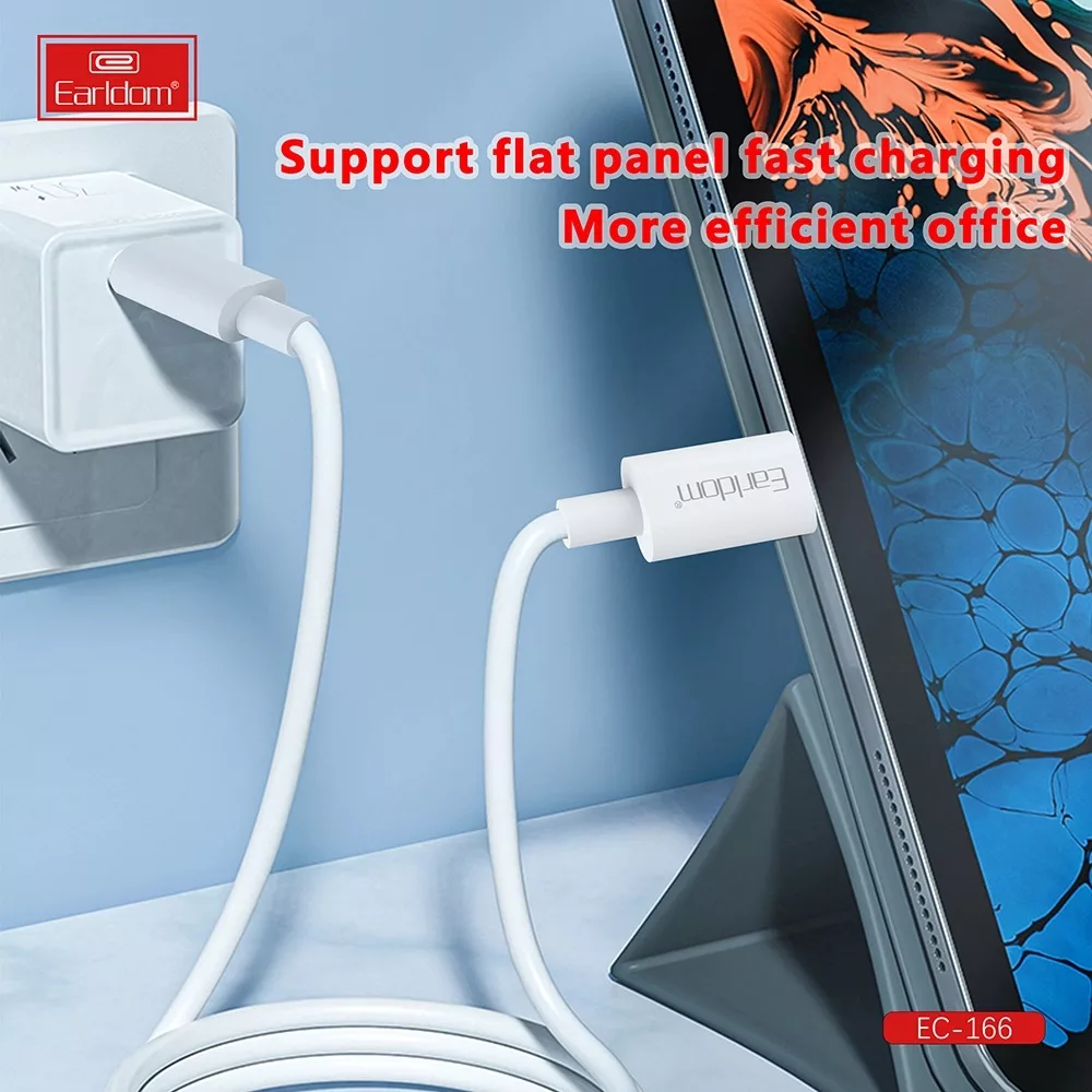 کابل USB-C ارلدام مدل EC-166c PD60W طول 1 متر