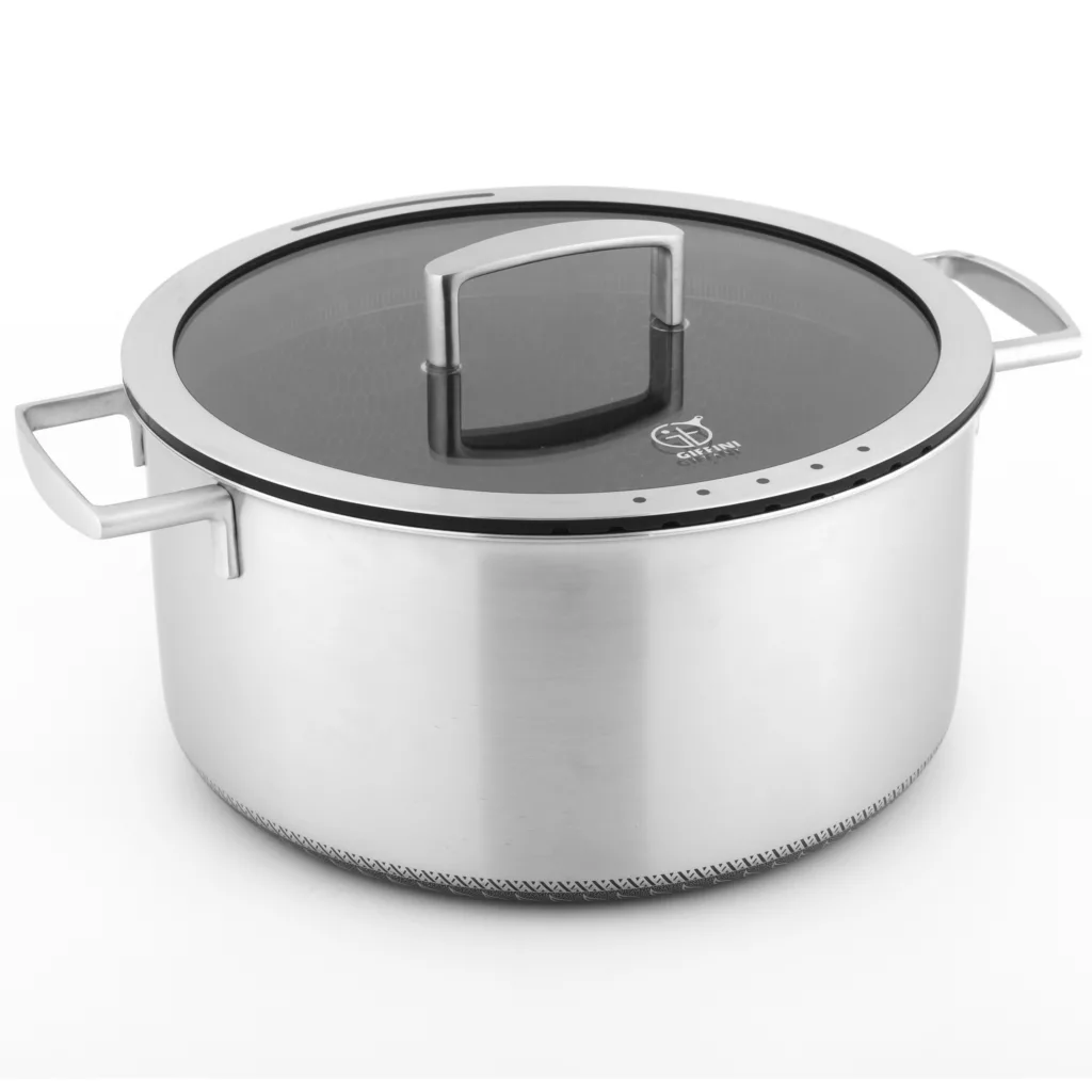 سرویس قابلمه و تابه 9 پارچه استیل جی فی نی مدل 09