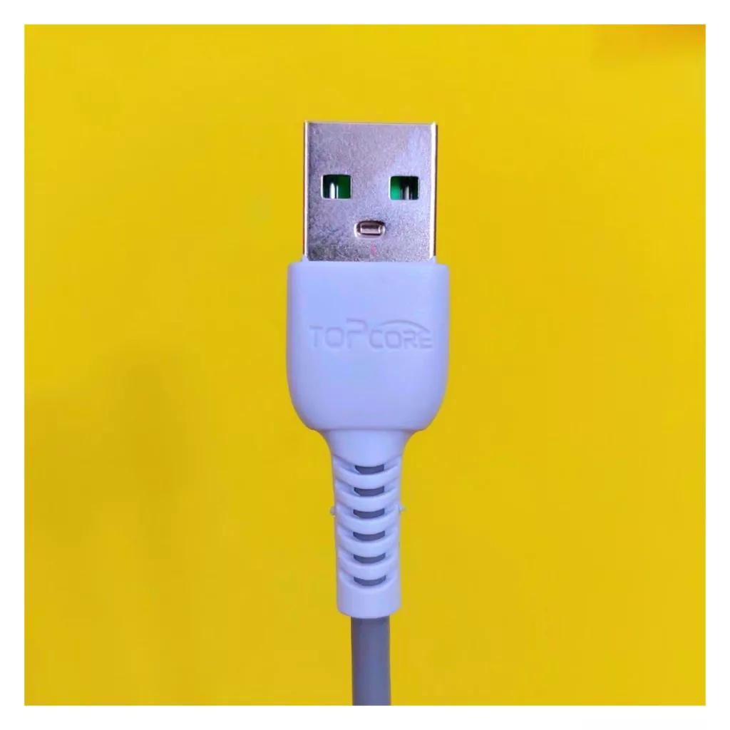 کابل تبدیل USB به USB_C تاپ‌‌کور مدل فست شارژ طول 1 متر