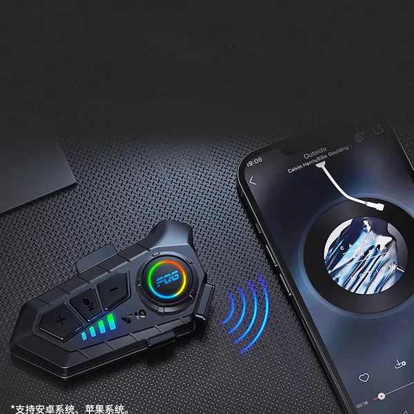 بلوتوث کلاه کاسکت مدل V10