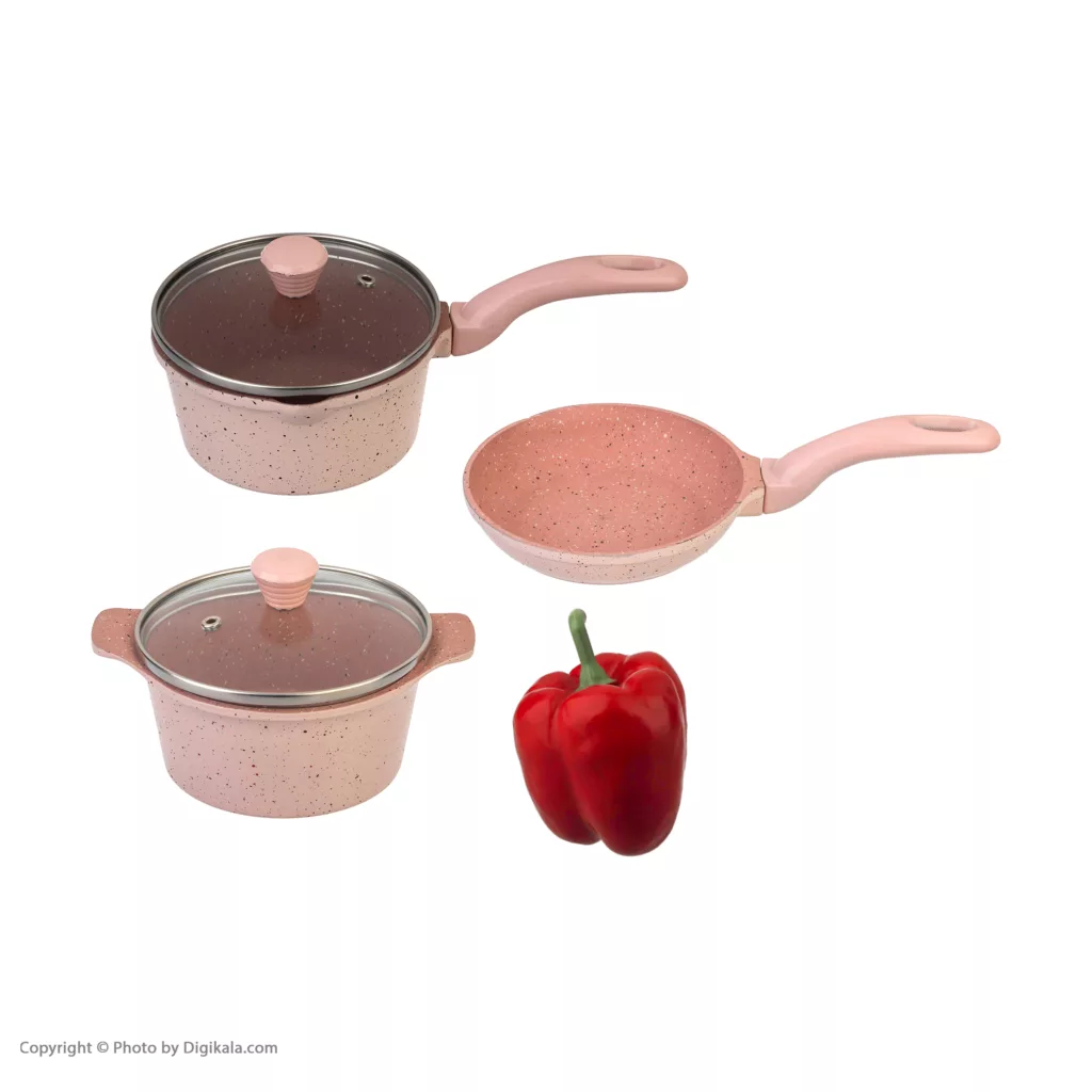 سرویس پخت و پز 5 پارچه آوین مدل 001