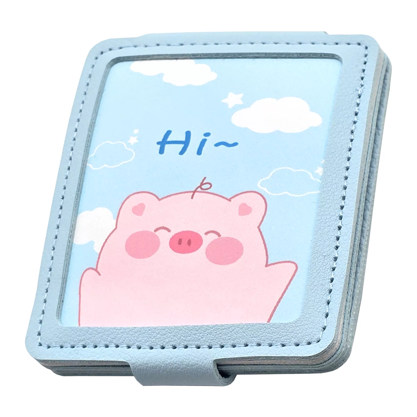 آینه جیبی مدل خوک کد ZJ-MR40BL