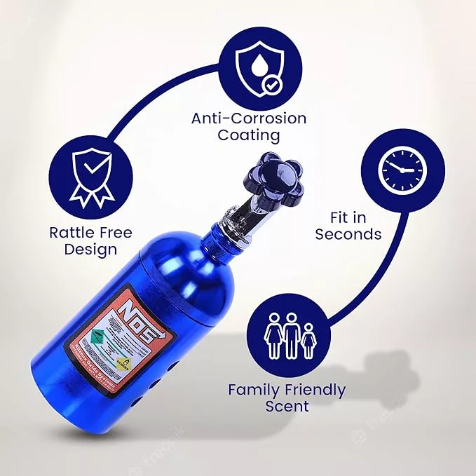 خوشبوکننده داخل خودرو مدل کپسول با رایحه لیمو حجم 30 میلی گرم