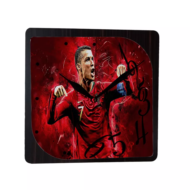 ساعت دیواری طرح کریس رونالدو کد tr4