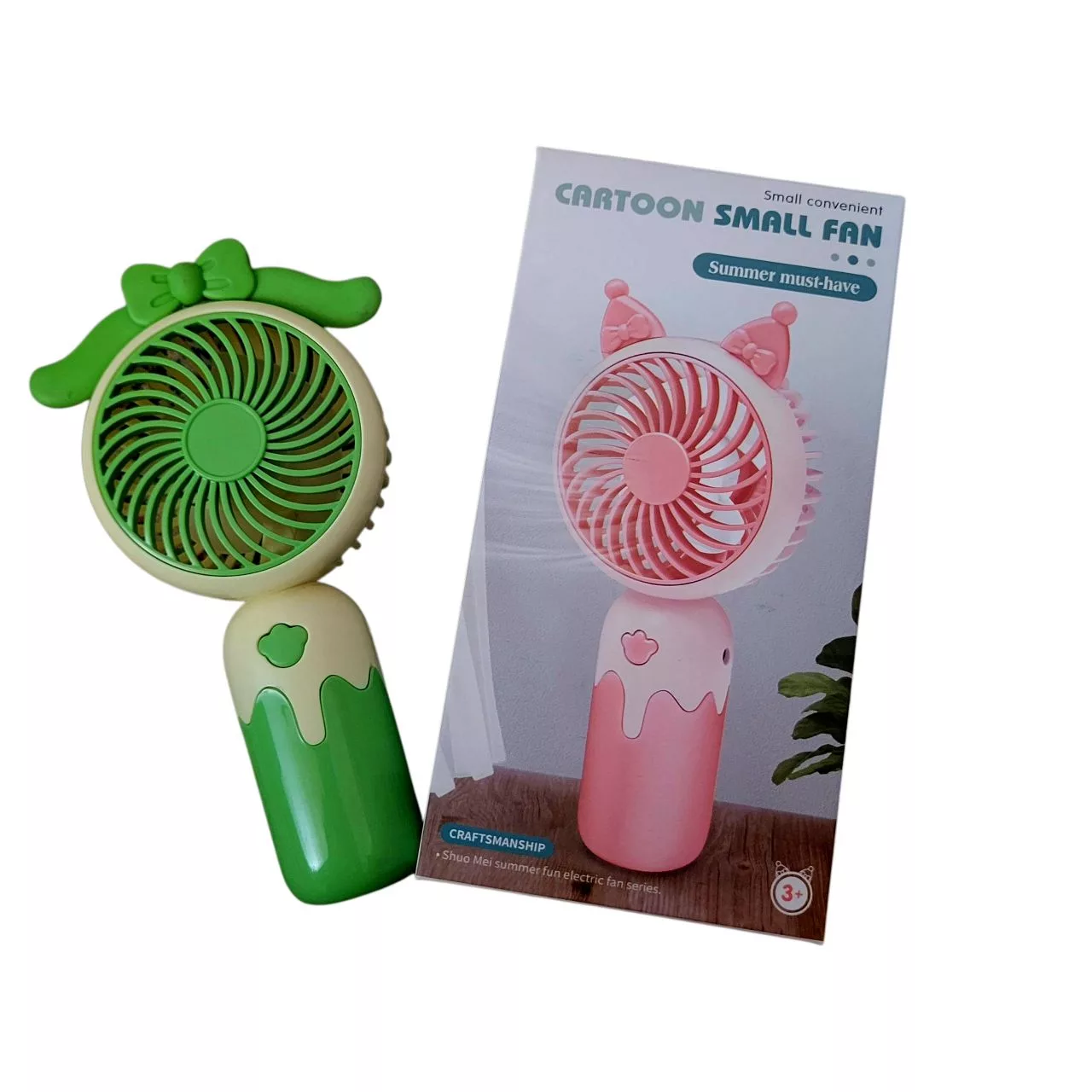 پنکه شارژی مدل فانتزی Power 20 ظرفیت 250 میلی آمپر