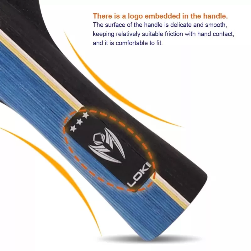 راکت پینگ پنگ لوکی مدل kirin star3