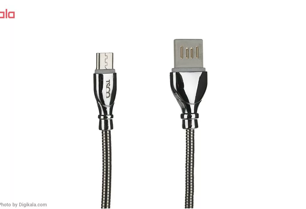 کابل تبدیل USB به microUSB تسکو مدل TC 62N طول 1 متر