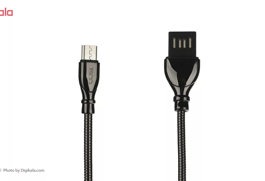 کابل تبدیل USB به microUSB تسکو مدل TC 62N طول 1 متر