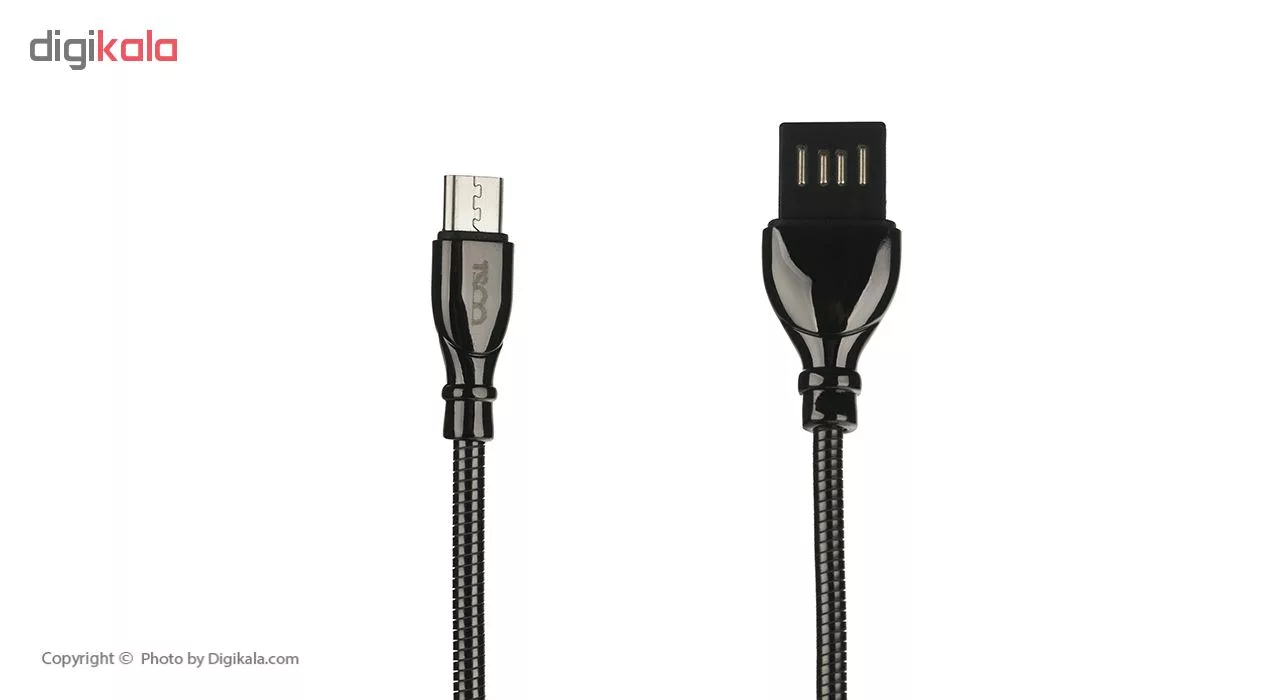 کابل تبدیل USB به microUSB تسکو مدل TC 62N طول 1 متر