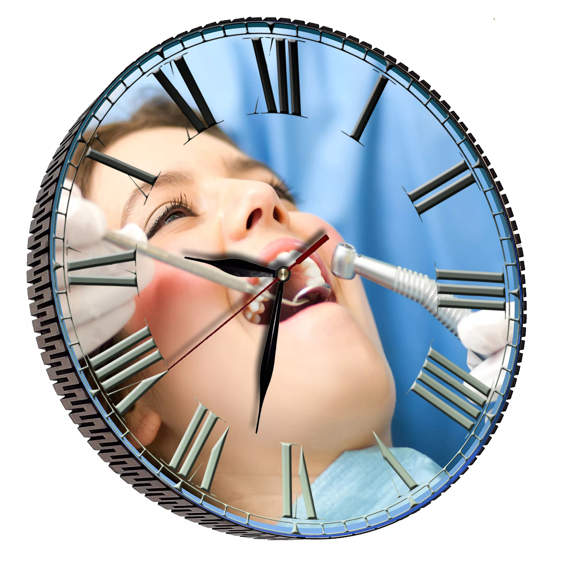 ساعت دیواری مدل دندانپزشکی