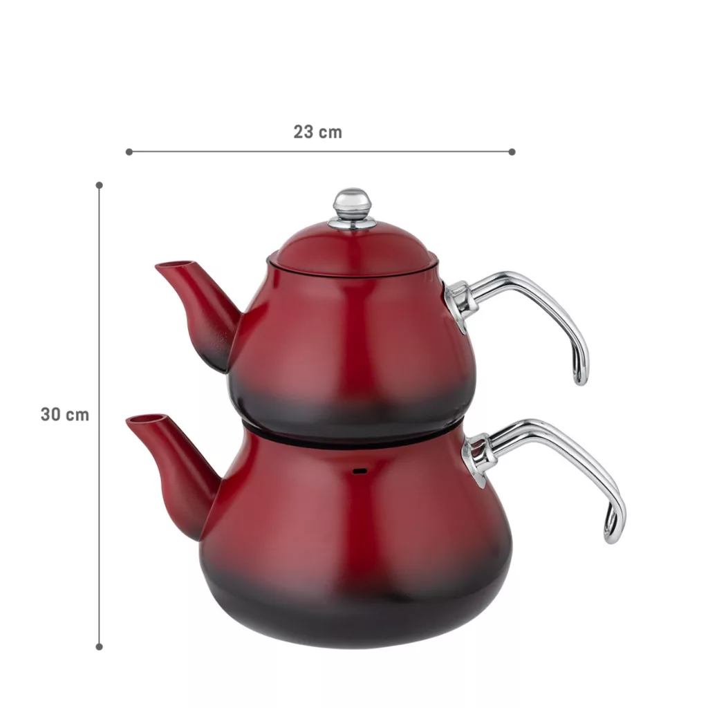 کتری و قوری مادام کوکو مدل Varius گنجایش کتری 2 لیتر گنجایش قوری 1 لیتر