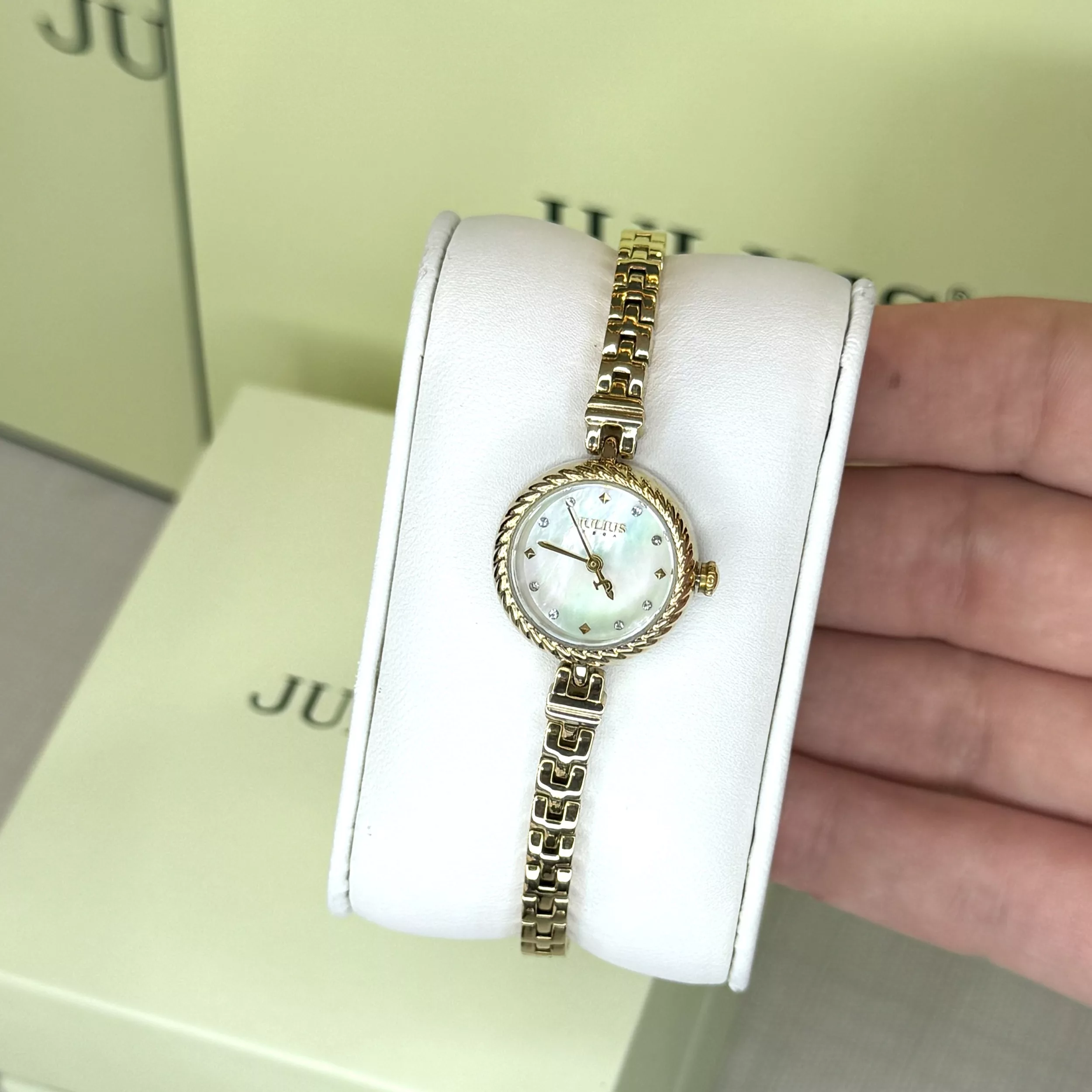 ساعت مچی عقربه‌ای کوارتز زنانه جولیوس مدل JA-1453B
