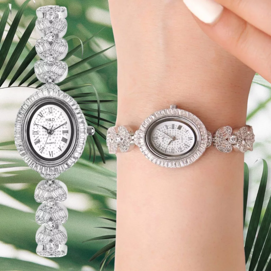 ساعت مچی عقربه ای نقره زنانه مدل rzzdeh-064