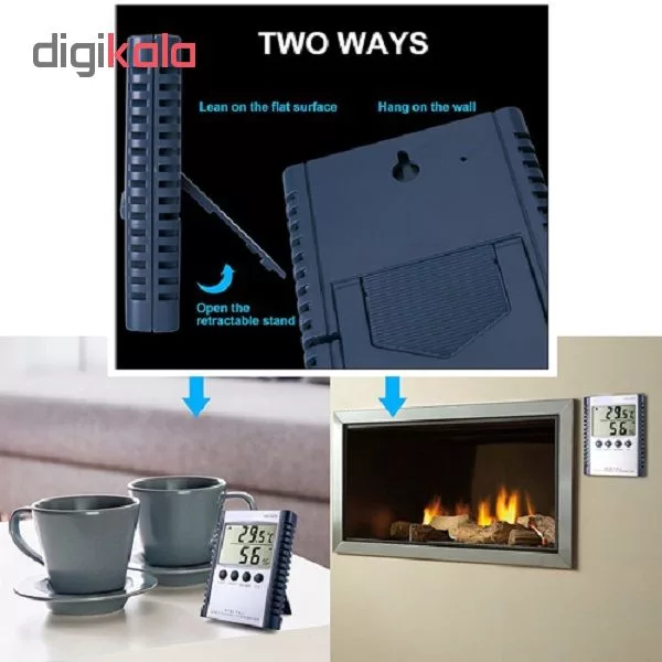 دماسنج و رطوبت سنج دیجیتالی مدل HC520