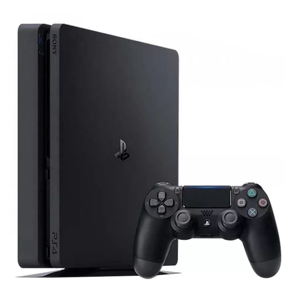 کنسول بازی سونی مدل Playstation 4 Slim ریجن 3 سری CUH-2218B ظرفیت 1 ترابایت به همراه 10 عدد بازی