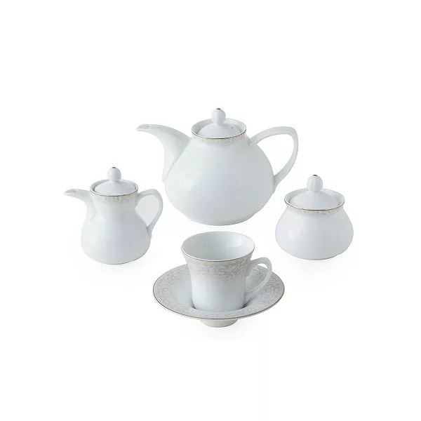 سرویس غذاخوری 108 پارچه 12 نفر چینی زرین ایران مدل شهرزاد نیوان درجه عالی