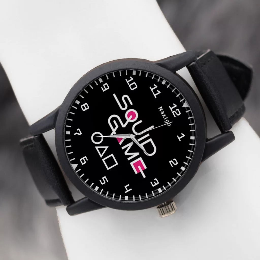 ساعت مچی عقربه ای ناکسیگو مدل اسکویید گیم کد LF4915