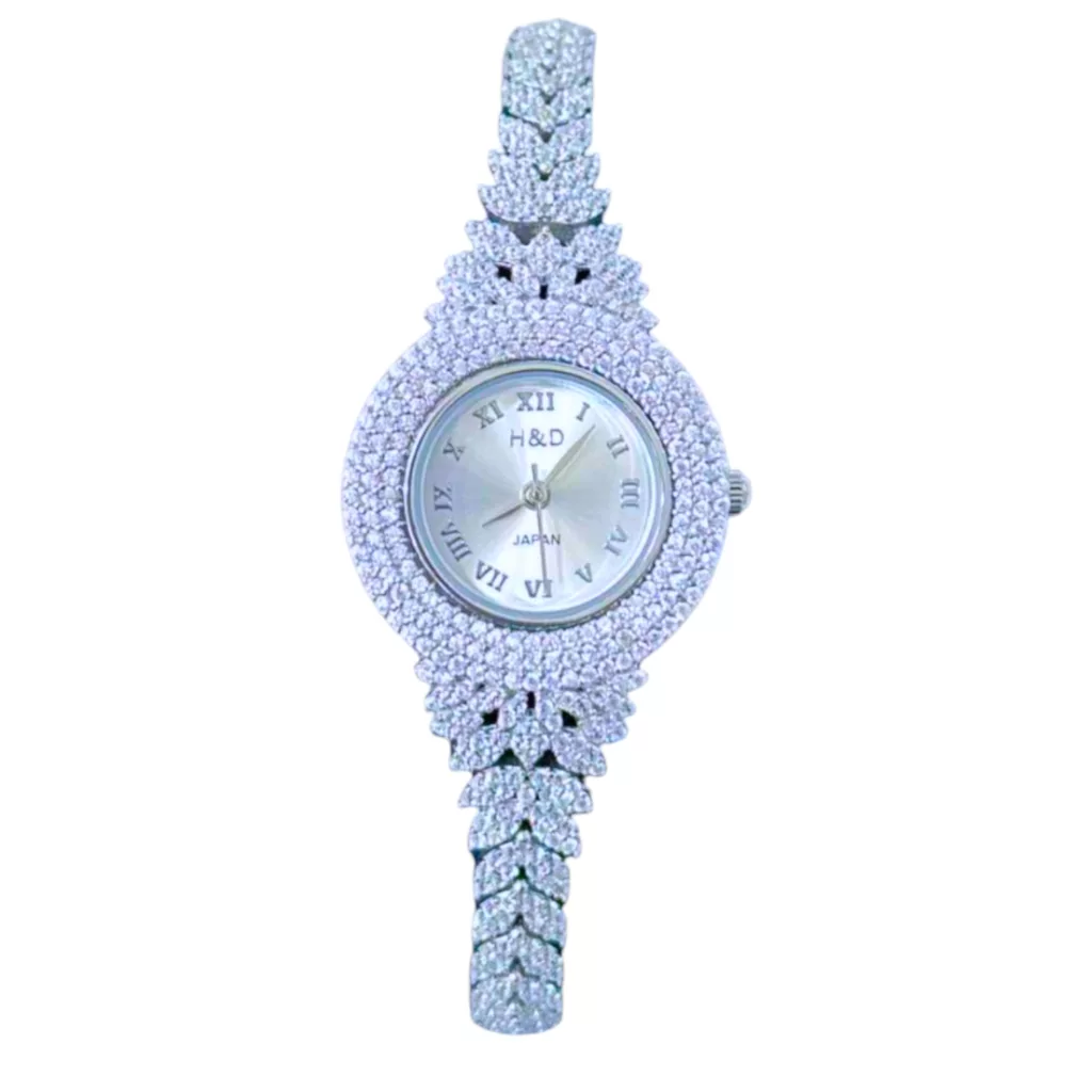 ساعت مچی عقربه ای نقره زنانه مدل پروانه