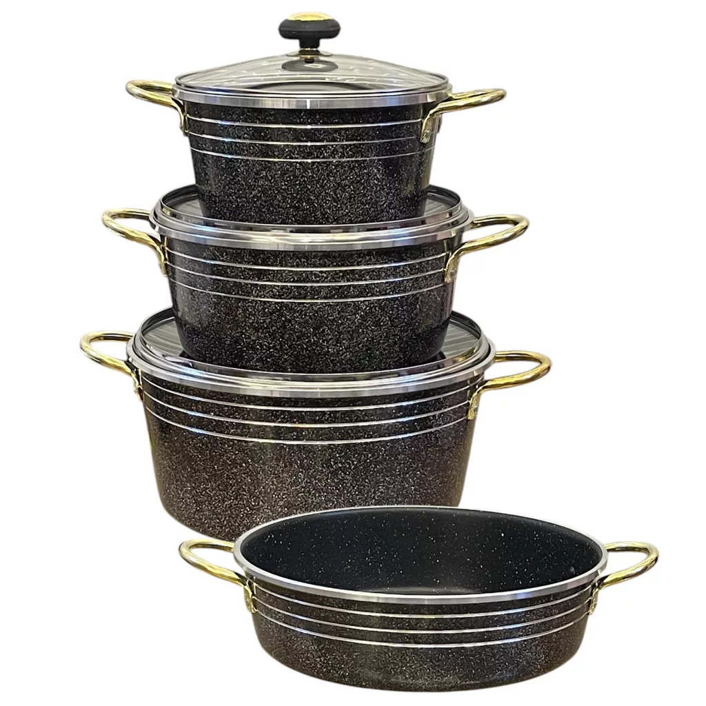 سرویس قابلمه و تابه/ 7 پارچه سورنا مدل 048