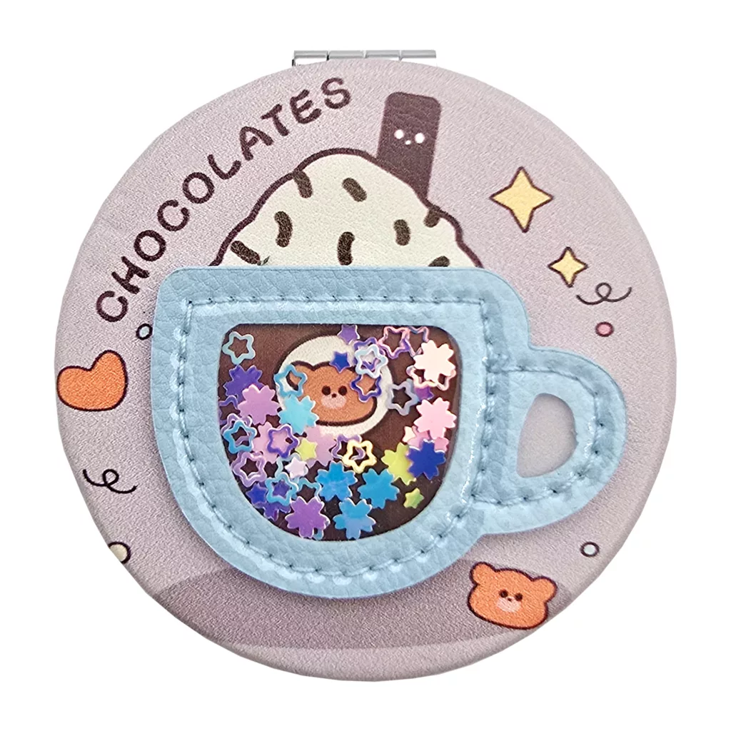 آینه جیبی مدل هات چاکلت کد ZJ-MR39