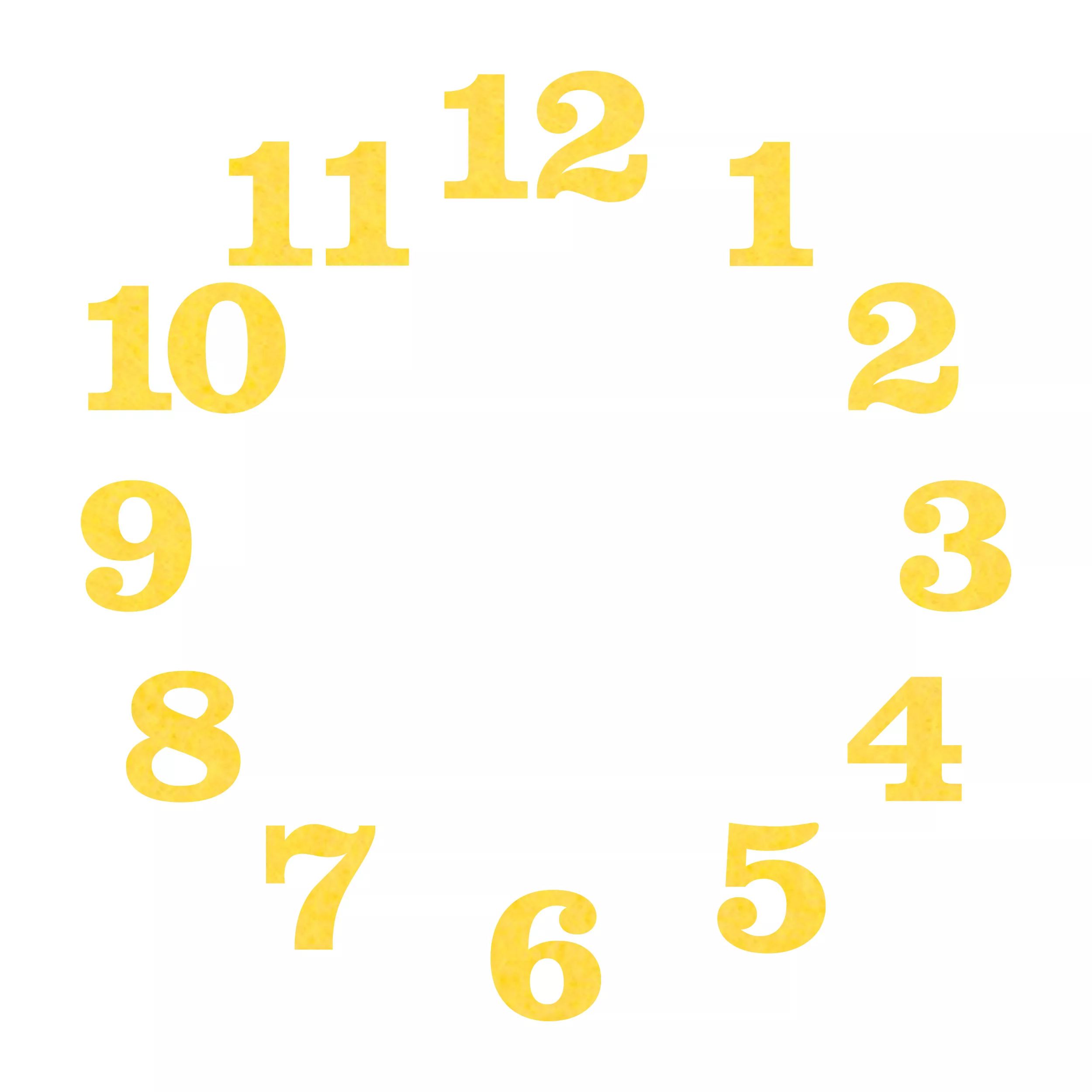 اعداد انگلیسی ساعت آرما نمد مدل Ck15