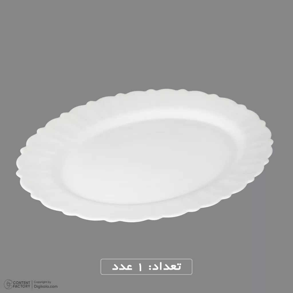 سرویس غذاخوری 26 پارچه 6 نفر مدل قالب گرد