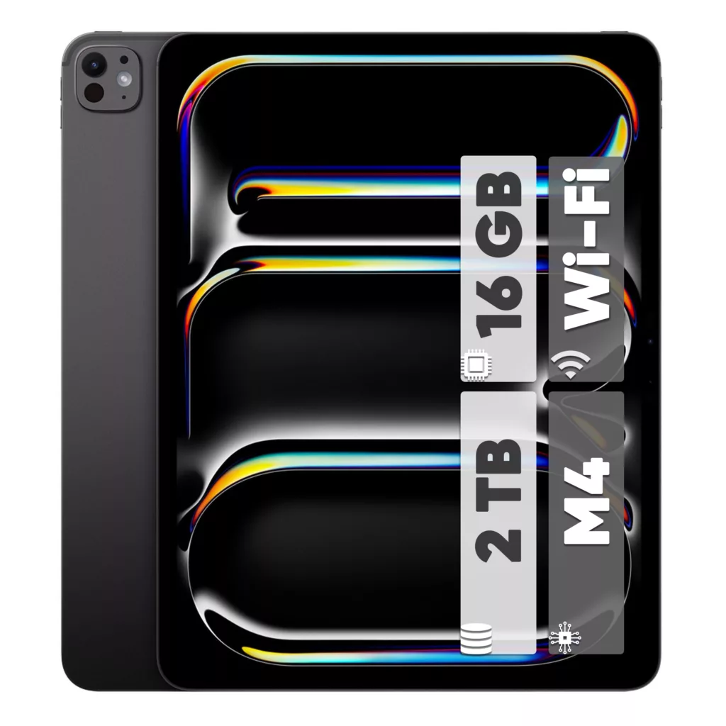 تبلت 13 اینچی اپل مدل iPad Pro 2024 M4 Wi-Fi Standard Glass ظرفیت 2 ترابایت و رم 16 گیگابایت