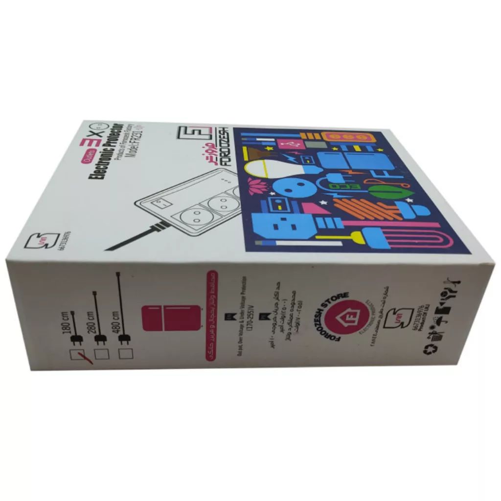 محافظ ولتاژ فروزش مدل 3 پریز FR231