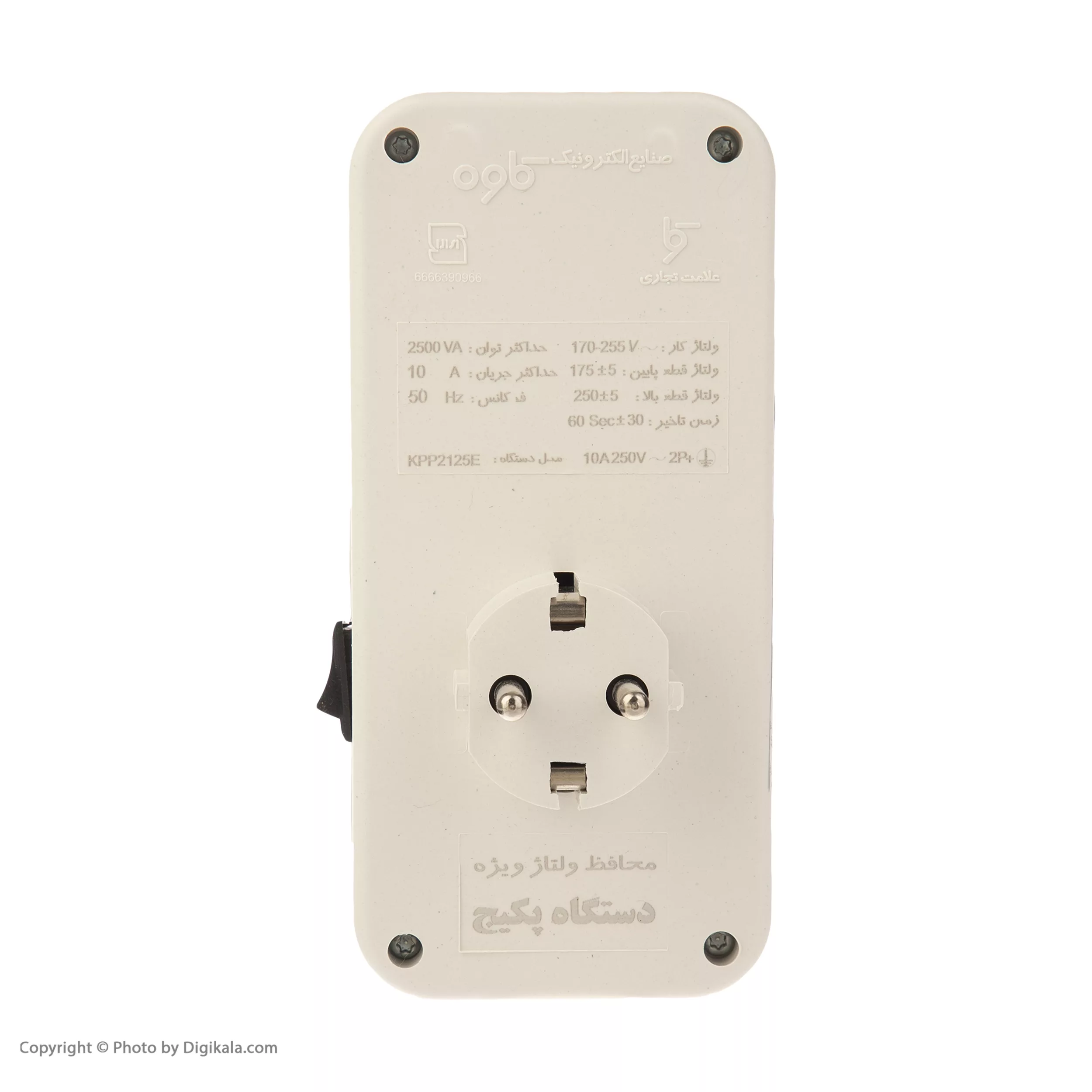 محافظ ولتاژ کاوه مدل KPP2125E