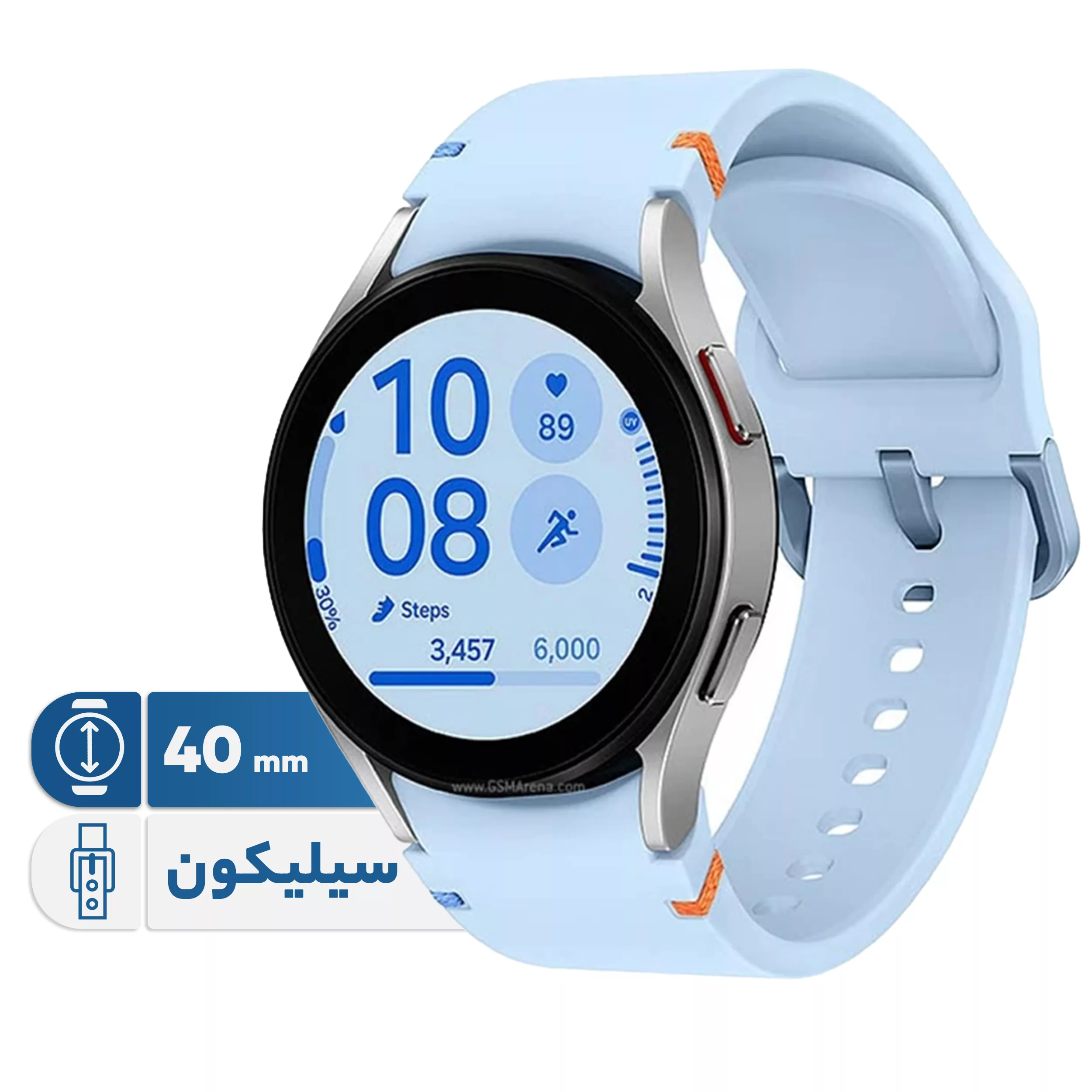 ساعت هوشمند 40 میلیمتری سامسونگ مدل Galaxy Watch FE با بند سیلیکونی ساعت هوشمند 40 میلیمتری سامسونگ مدل Galaxy Watch FE با بند سیلیکونی