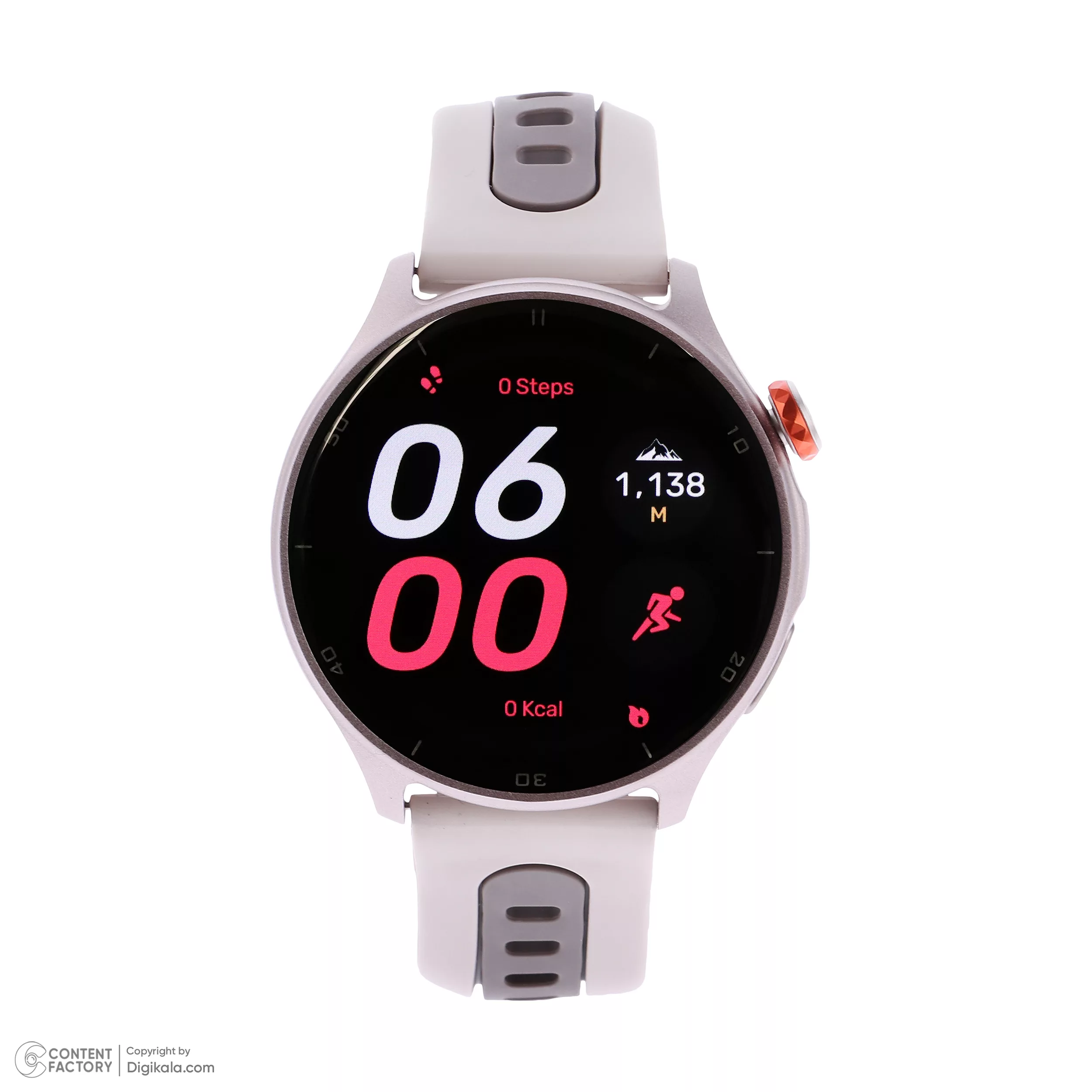 ساعت هوشمند 47 میلی‌متری دارک بلو مدل DB2 با بند سیلیکونی