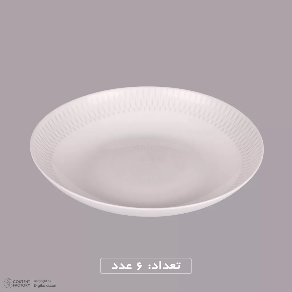 سرویس غذاخوری 18 پارچه 6 نفر مدل 1050