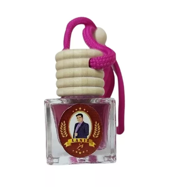 خوشبوکننده خودرو لانیز مدل چوب صندل، پچولی و کهربا کد 0071-342-1 حجم 10 میلی لیتر
