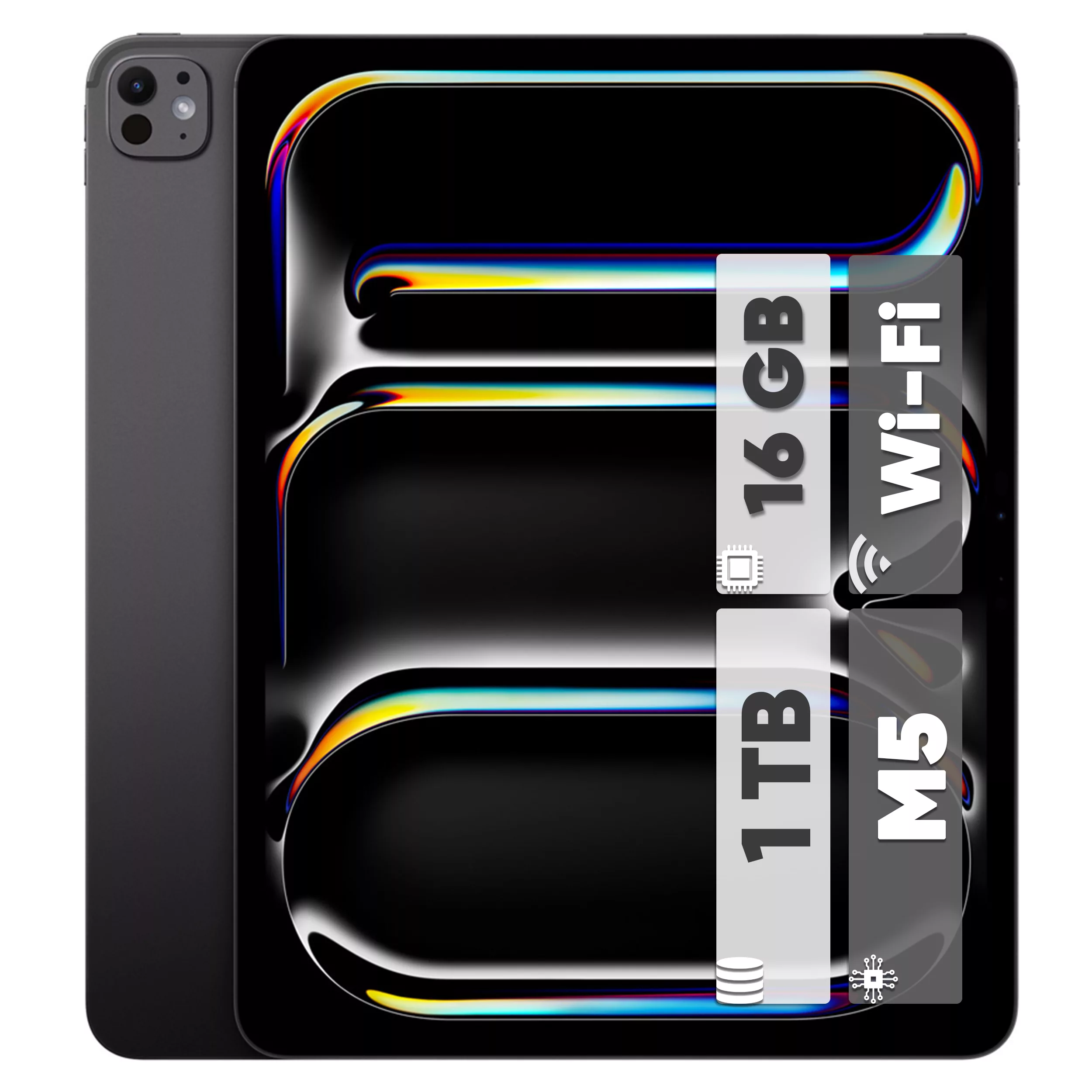 تبلت 13 اینچ اپل مدل IPad Pro 2025 M5 Wi-Fi ظرفیت 1 ترابایت و رم 16 گیگابایت، رزولوشن دوربین 12 مگاپیکسل، پشتیبانی از قلم و کیبورد