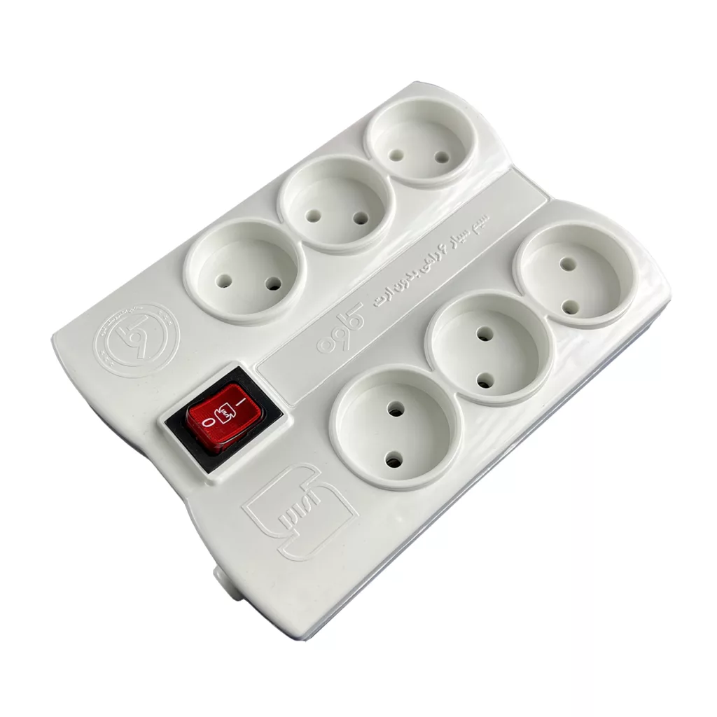 شش راهی برق کاوه مدل بدون‌کابل