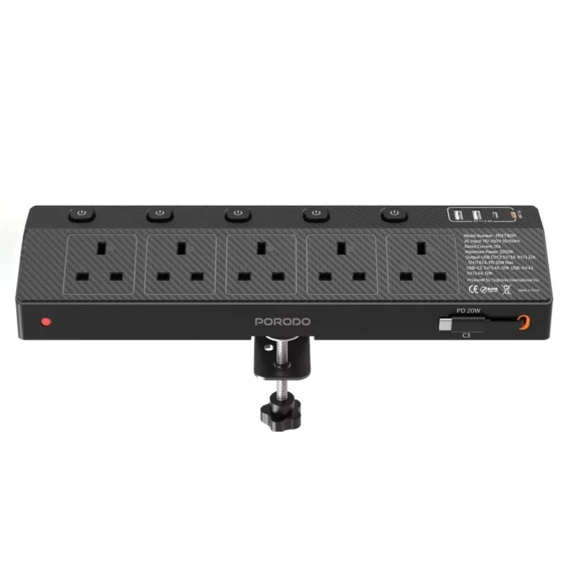 محافظ شوک الکتریکی پرودو مدل PDXT16011BK