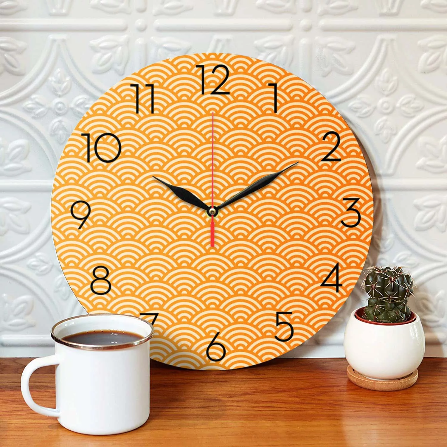 ساعت دیواری مدل 1104 طرح موج