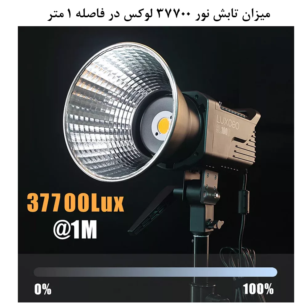 نور ثابت ال ای دی لاکسیو مدل SL100D Bi Color