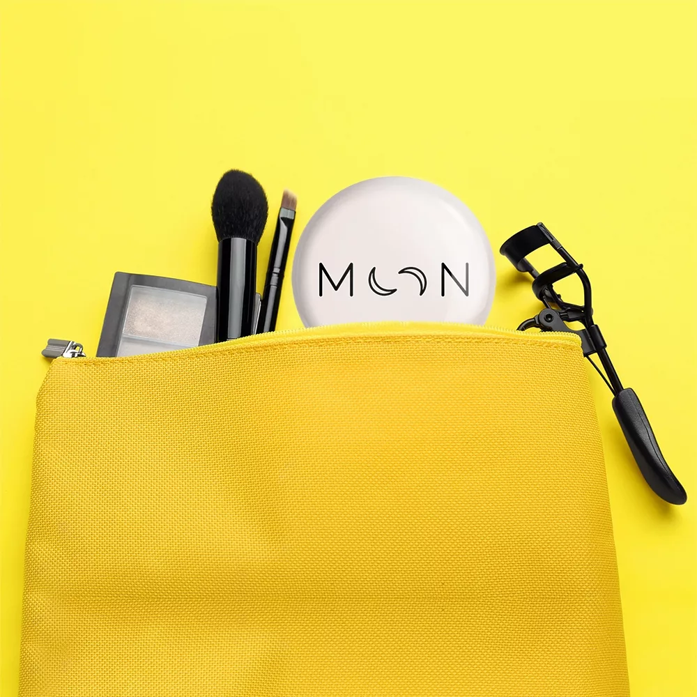 آینه جیبی خندالو مدل ماه کد 29607