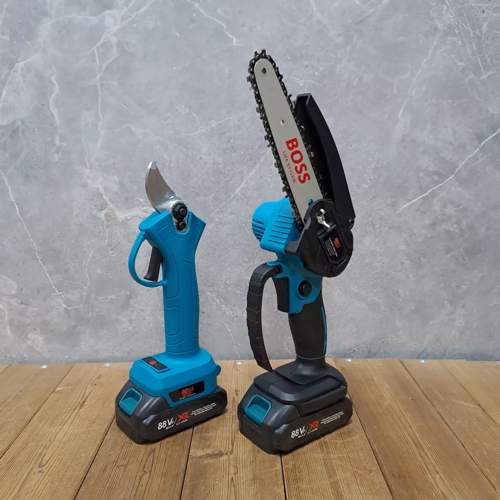 قیچی و اره شارژی باس مدل 88VF مجموعه 2 عددی