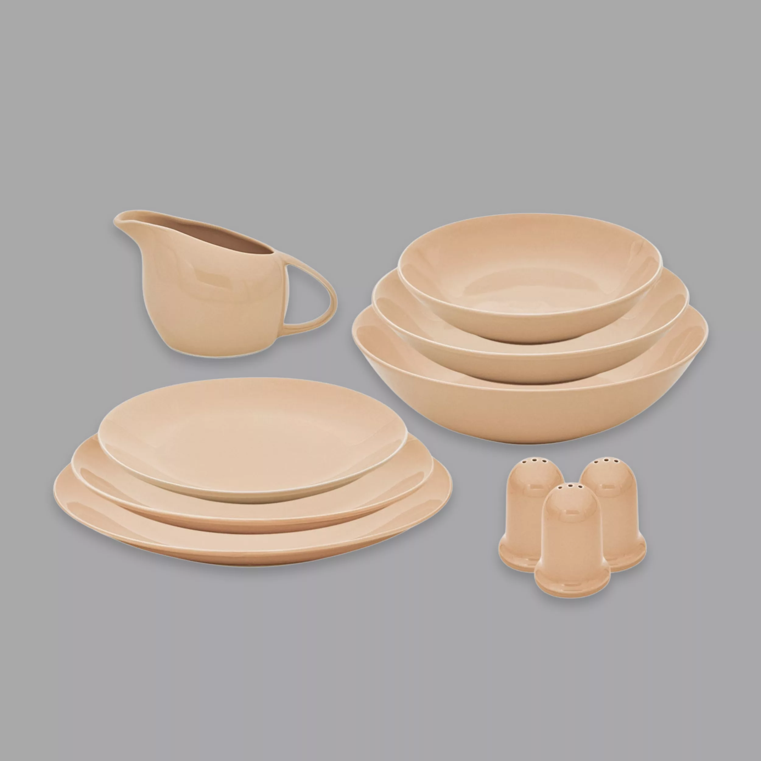 سرویس غذاخوری 30 پارچه 6 نفر مدل سرامیکی کد 1