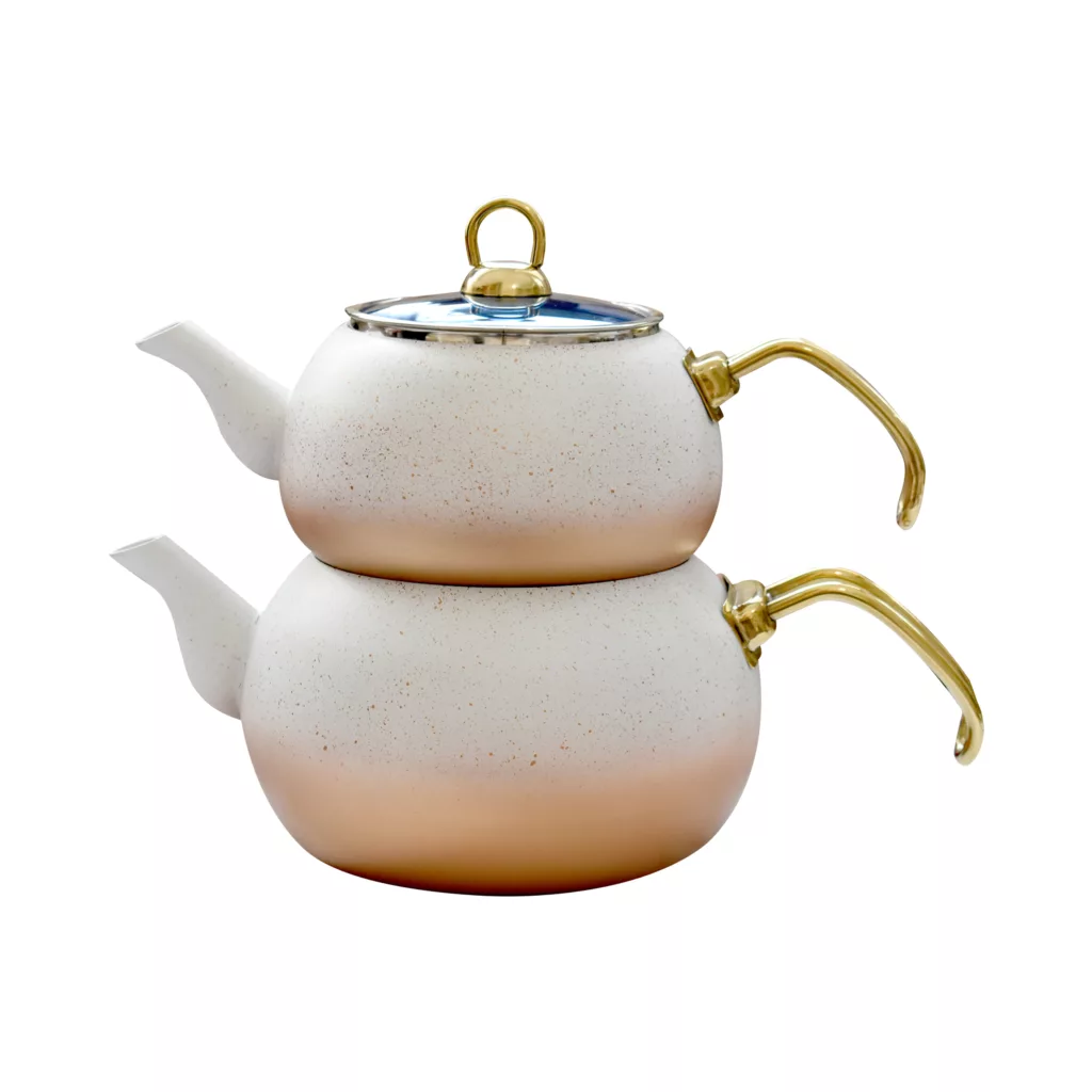 ست کتری و قوری تکبیر مدل Procelain