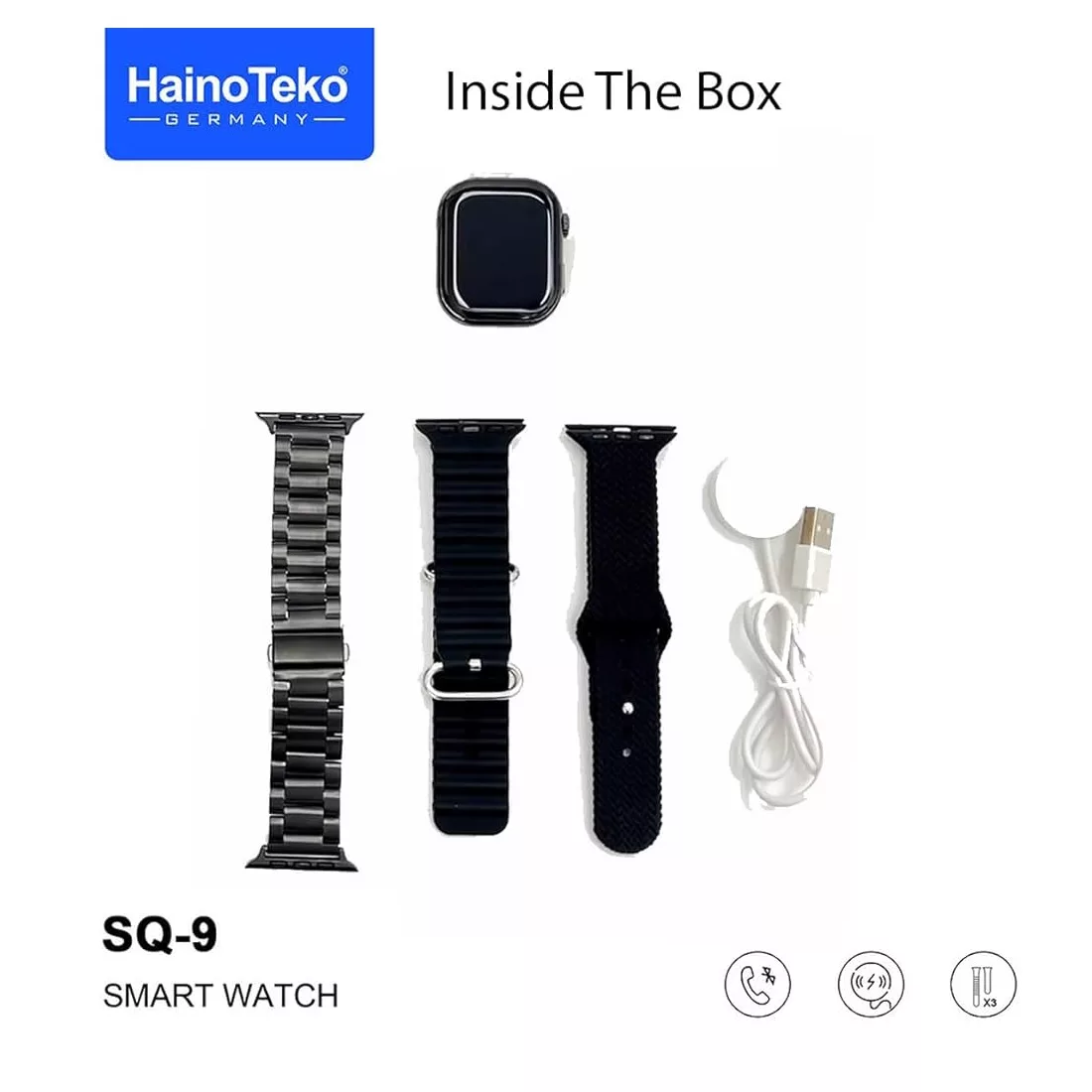 ساعت هوشمند هاینو تکو مدل NSR TEXTURE SQ IMPROVE 9