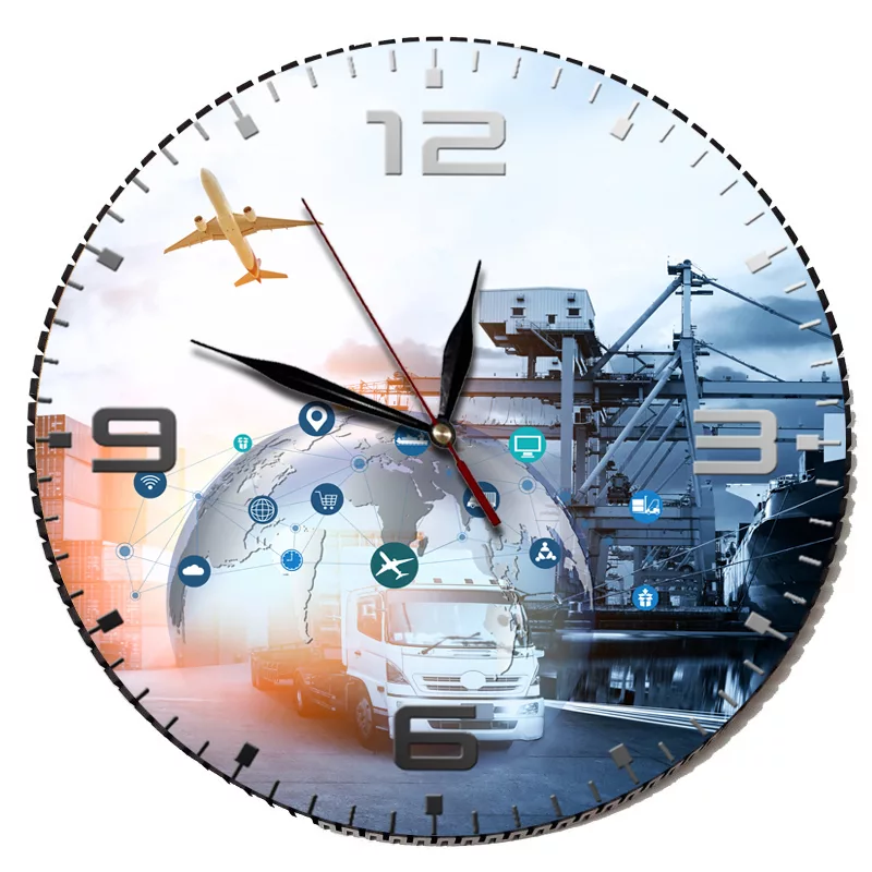 ساعت دیواری مدل حمل و نقل