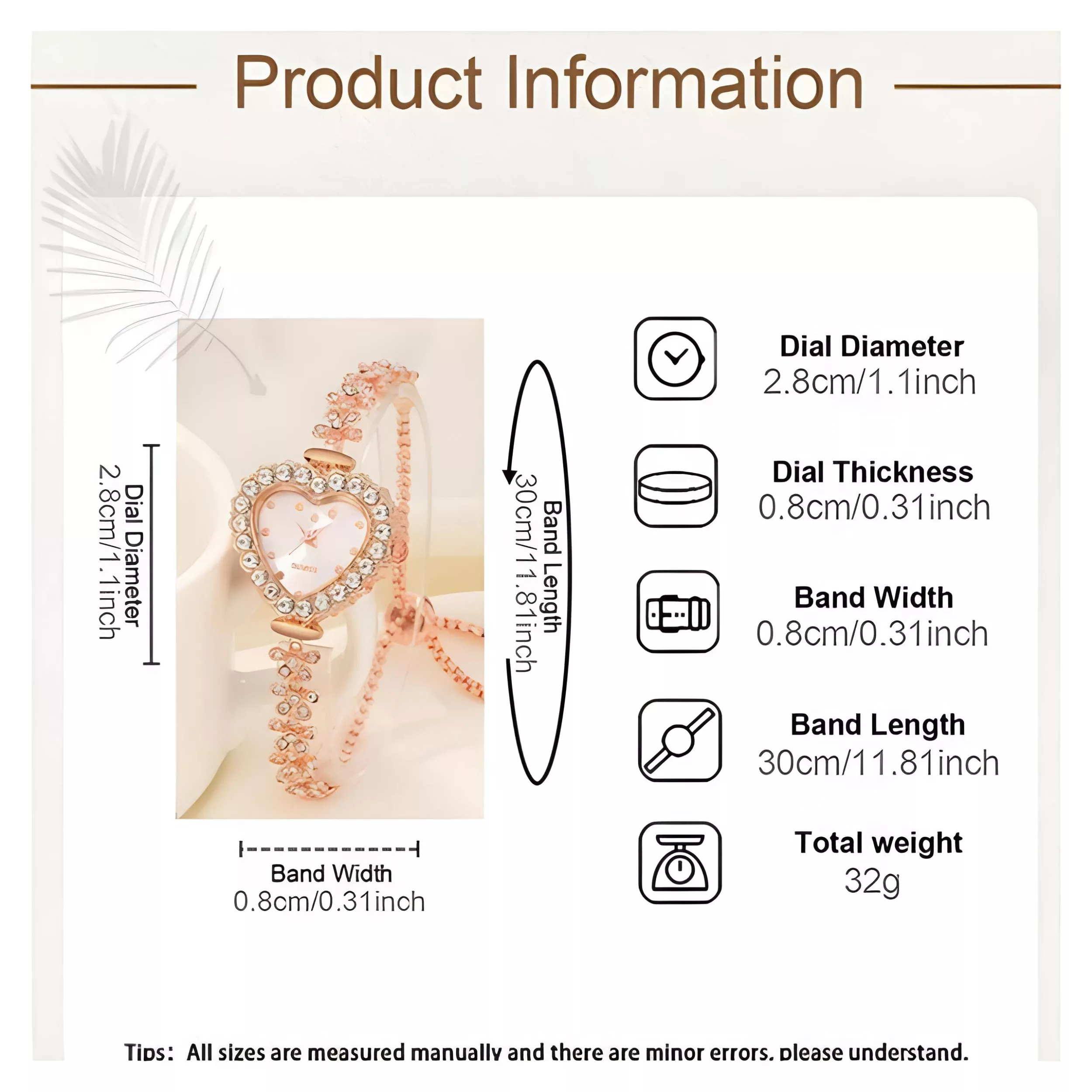 ساعت مچی عقربه ای زنانه مدل بند نگین دار قفل کرواتی  کد 2