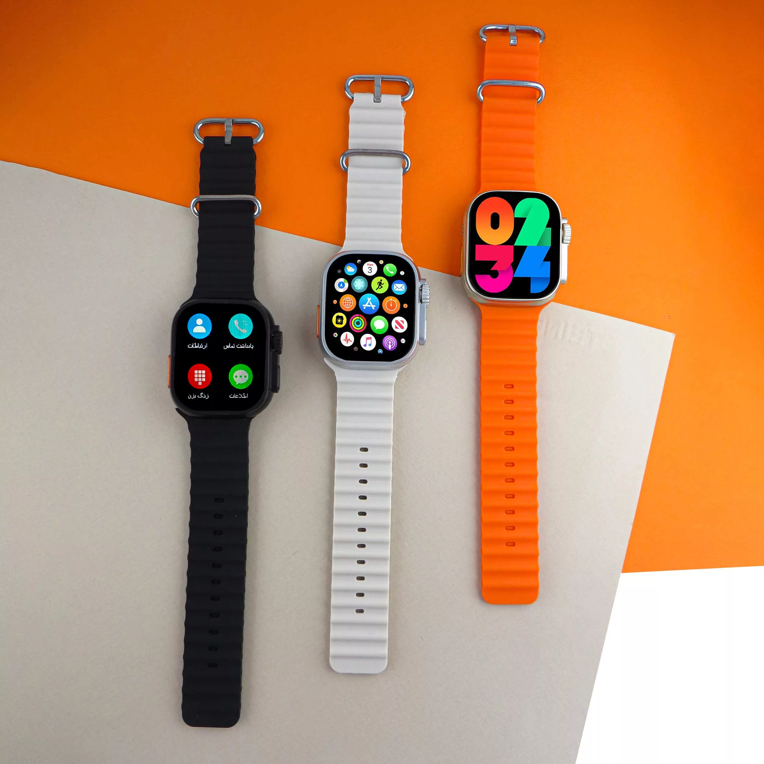 ساعت هوشمند ورنا مدل W49 Ultra with airpod pro به همراه هدفون بلوتوثی