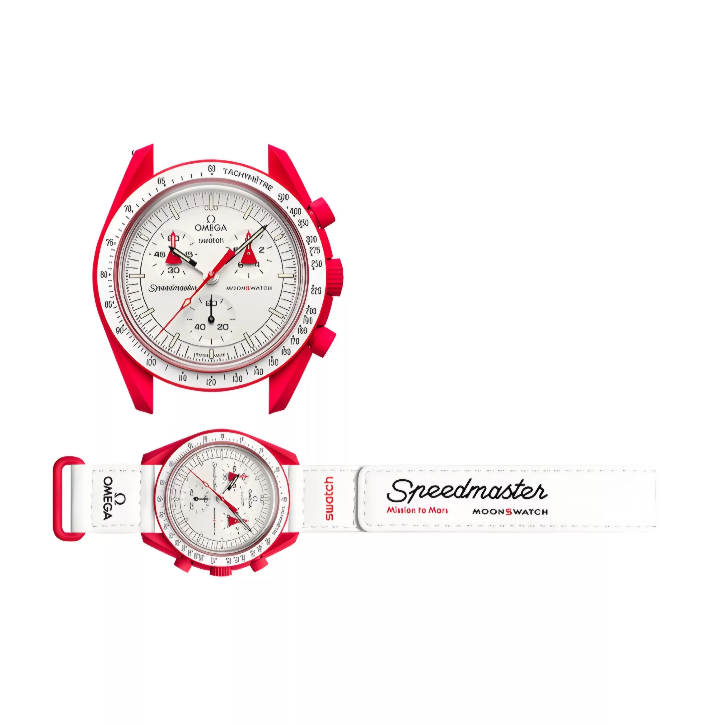 ساعت مچی عقربه‌ای کوارتز مدل سه موتور فعال کرنوگراف بند چسبی کد ۲